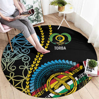 Proudly Ni-Van Sandroing Inspired Round Carpet Torba Classic Style