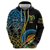 Proudly Ni-Van Sandroing Inspired Zip Hoodie Torba Classic Style LT7 - Polynesian Pride