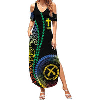 Proudly Ni-Van Sandroing Inspired Summer Maxi Dress Tafea Classic Style