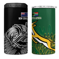 New Zealand - South Africa Greatest Rivals Rugby 4 in 1 Can Cooler Tumbler Kiwi Vs Bokke