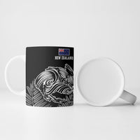 New Zealand - South Africa Greatest Rivals Rugby Ceramic Mug Kiwi Vs Bokke