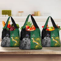 New Zealand - South Africa Greatest Rivals Rugby Grocery Bag Kiwi Vs Bokke