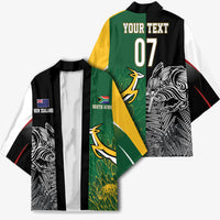 New Zealand - South Africa Greatest Rivals Rugby Custom Kimono Kiwi Vs Bokke