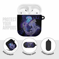Polynesian Aumakua AirPods Case Jellyfish with Shark - Polynesian Pride