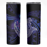 Polynesian Aumakua Skinny Tumbler Jellyfish with Shark - Polynesian Pride