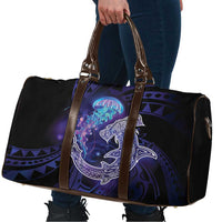Polynesian Aumakua Travel Bag Jellyfish with Shark - Polynesian Pride