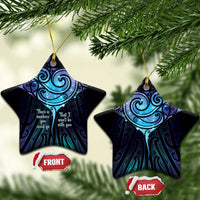 Aotearoa Maori Te Whai Rahi Ceramic Ornament Tala - Nowhere You Could Go That I Won't Be With You - Polynesian Pride