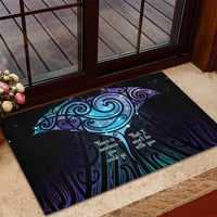 Aotearoa Maori Te Whai Rahi Rubber Doormat Tala - Nowhere You Could Go That I Won't Be With You LT7 - Polynesian Pride