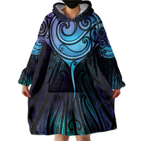 Aotearoa Maori Te Whai Rahi Wearable Blanket Hoodie Tala - Nowhere You Could Go That I Won't Be With You LT7 - Polynesian Pride