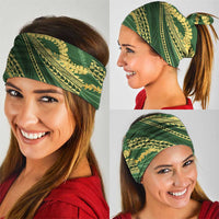 Polynesian Puakeniken Pikake Twisted Lei Neck Gaiter Emerald - Polynesian Pride