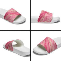 Polynesian Puakeniken Pikake Twisted Lei Slide Sandals Rose Pink LT7 - Polynesian Pride
