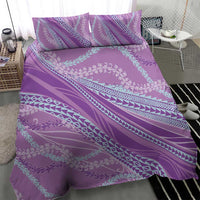 Polynesian Puakeniken Pikake Twisted Lei Bedding Set Amethys - Polynesian Pride