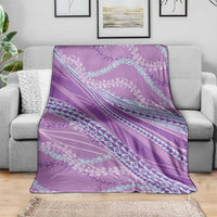 Polynesian Puakeniken Pikake Twisted Lei Blanket Amethys - Polynesian Pride