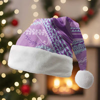Polynesian Puakeniken Pikake Twisted Lei Christmas Santa Hat Amethys - Polynesian Pride