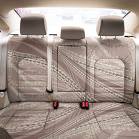 Polynesian Puakeniken Pikake Twisted Lei Back Car Seat Cover Beige - Polynesian Pride