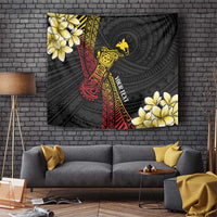 Personalized Papua New Guinea Tapestry Kundu Drum Carving Motifs