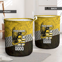 Hawaii Nanakuli High Alumni Custom Laundry Basket Kanaka Arrows Tropical Vibes