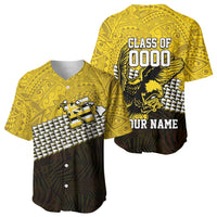 Hawaii Nanakuli High Alumni Custom Baseball Jersey Kanaka Arrows Tropical Vibes