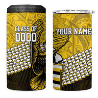 Hawaii Nanakuli High Alumni Custom 4 in 1 Can Cooler Tumbler Kanaka Arrows Tropical Vibes