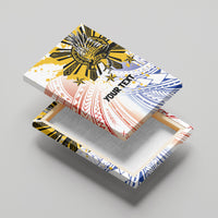 Philippines Independence Day Canvas Wall Art Eagle Mix Filipino Flag Tribal Style