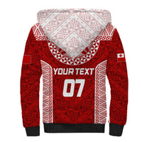Personalised Tonga Rugby Sherpa Hoodie Ikale Tahi Champions World Cup 2023 LT7 - Polynesian Pride