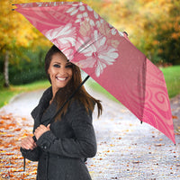 Dreamy Butterfly Polynesian - Breast Cancer Awareness Umbrella Floral Vibes