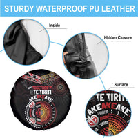 Aotearoa and Australia Indigenous Spare Tire Cover Stand Together For Te Tiriti