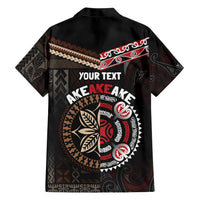 Aotearoa and Samoa Together For Te Tiriti Hawaiian Shirt Kowhaiwhai Mix Siapo