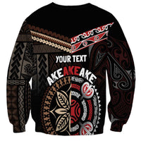 Aotearoa and Samoa Together For Te Tiriti Sweatshirt Kowhaiwhai Mix Siapo