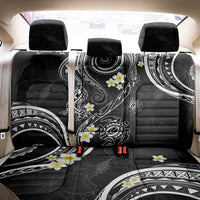 Polynesia Tribal Back Car Seat Cover Tentacles Plumeria