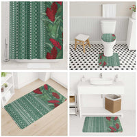 Women's Day Samoa Malu Tattoo Inspired Mix Teuila Bathroom Set Sage Green