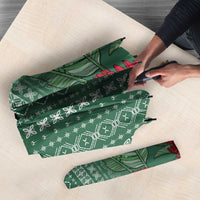 Women's Day Samoa Malu Tattoo Inspired Mix Teuila Umbrella Sage Green