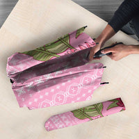 Women's Day Samoa Malu Tattoo Inspired Mix Teuila Umbrella Rose Pink