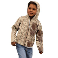 Women's Day Samoa Malu Tattoo Inspired Mix Teuila Kid Hoodie Vintage Tapa