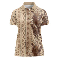 Women's Day Samoa Malu Tattoo Inspired Mix Teuila Women Polo Shirt Vintage Tapa