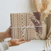 Women's Day Samoa Malu Tattoo Inspired Mix Teuila Wrapping Paper Vintage Tapa