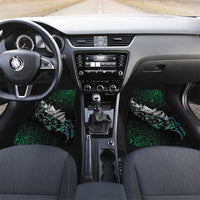 Maori Matariki Car Mats Landscape Styled Fern - Paua Shell
