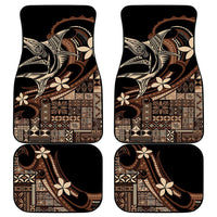 Samoa Manuia le Aso Tuto'atasi Car Mats Siapo Mamanu Mix Tatau Marlin