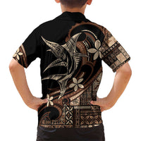 Samoa Manuia le Aso Tuto'atasi Hawaiian Shirt Siapo Mamanu Mix Tatau Marlin