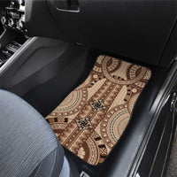 Bula Fiji Vintage Car Mats Brown Masi Motifs