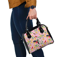 Aloha Hawaii Shoulder Handbag I'iwi on Mamane Pastel Pink