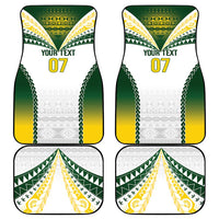 Cook Islands Rugby Custom Car Mats Kuki's Aitu Champions - Polynesian Pride