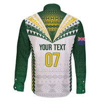 Cook Islands Rugby Custom Family Matching Mermaid Dress and Hawaiian Shirt Kuki's Aitu Champions LT7 - Polynesian Pride