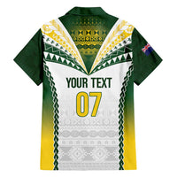 Cook Islands Rugby Custom Family Matching Puletasi and Hawaiian Shirt Kuki's Aitu Champions - Polynesian Pride