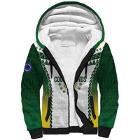 Cook Islands Rugby Custom Sherpa Hoodie Kuki's Aitu Champions - Polynesian Pride