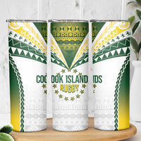 Cook Islands Rugby Skinny Tumbler Kuki's Aitu Champions - Polynesian Pride
