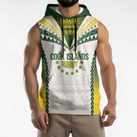 Cook Islands Rugby Custom Sleeveless Hoodie Kuki's Aitu Champions - Polynesian Pride