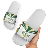 Cook Islands Rugby Slide Sandals Kuki's Aitu Champions - Polynesian Pride
