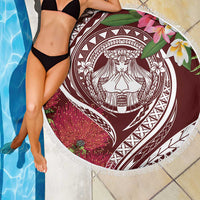 Aloha Hawaii Big Island Beach Blanket Ohia Lehua Wahine