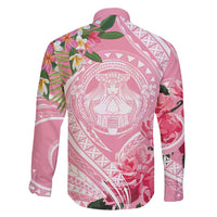 Aloha Hawaii Maui Family Matching Summer Maxi Dress and Hawaiian Shirt Goddess Lokelani Rose